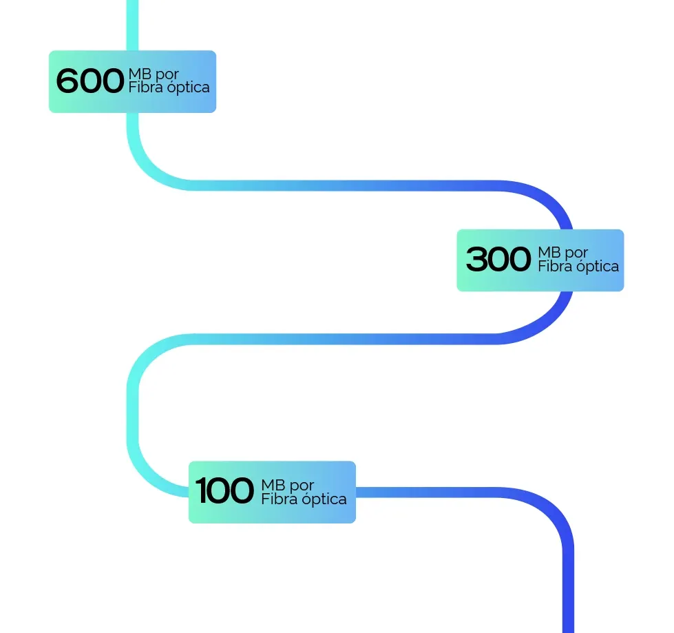 Internet 100 - 300 - 500 y 1GB