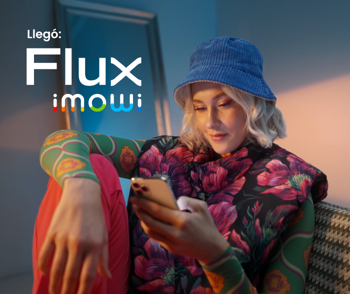 ¡LLEGÓ  FLUX IMOWI A DOLAVON!